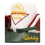 Patrick Ewing Athletics Men's 1EW02592-124 Rouge Seattle White/Green/Burgundy Basketball Shoes ThatShoeStore