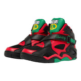 Patrick Ewing Athletics Men's 1EW02637-637 Rouge x LOST BOYZ Black/Red/Green Basketball Shoes ThatShoeStore