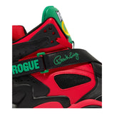 Patrick Ewing Athletics Men's 1EW02637-637 Rouge x LOST BOYZ Black/Red/Green Basketball Shoes ThatShoeStore