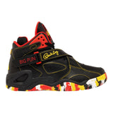 Patrick Ewing Athletics Men's 1EW02645-025 Rouge x BIG PUN Black/Red/Yellow Basketball Shoes ThatShoeStore