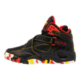 Patrick Ewing Athletics Men's 1EW02645-025 Rouge x BIG PUN Black/Red/Yellow Basketball Shoes ThatShoeStore