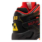 Patrick Ewing Athletics Men's 1EW02645-025 Rouge x BIG PUN Black/Red/Yellow Basketball Shoes ThatShoeStore