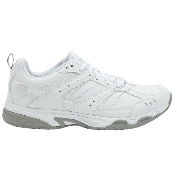 Avia Women's Avi-Union II A1440WWSV White Silver Slip Resistant Work Shoes