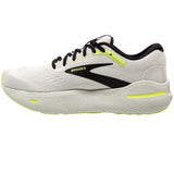 Brooks Men's 110406 071 Ghost Max Grey Black Sharp Green Cushion Running Shoes ThatShoeStore