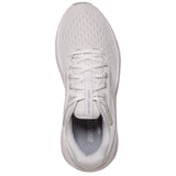 Brooks Men's 110406 124 Ghost Max White Oyster Metallic Silver Cushion Running Shoes ThatShoeStore