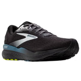 Brooks Men's 110418 046 Ghost 16 Black Ebony Blue Cushion Support Running Shoes ThatShoeStore