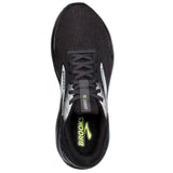 Brooks Men's 110418 046 Ghost 16 Black Ebony Blue Cushion Support Running Shoes ThatShoeStore