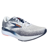 Brooks Men's 110418 130 Ghost 16 White Peacoat Orange Cushion Support Running Shoes ThatShoeStore