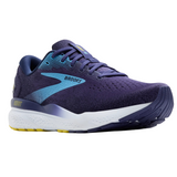 Brooks Men's 110418 438 Ghost 16 Blue Bonnie Blue Yellow Cushion Support Running Shoes ThatShoeStore