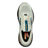 Brooks Men's 110424 071 Adrenaline GTS 23 GTX Oyster Mushroom Orange Blue Cushion Support Waterproof Running Shoes ThatShoeStore