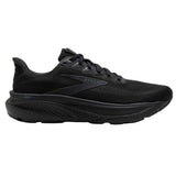 Brooks Men's 110442 020 Ghost 17 Black Black Ebony Neutral Cushion Running Shoes (Extra Wide 4E Width) ThatShoeStore