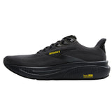 Brooks Men's 110442 059 Ghost 17 Ebony Black Yellow Neutral Cushion Running Shoes ThatShoeStore