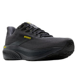 Brooks Men's 110442 059 Ghost 17 Ebony Black Yellow Neutral Cushion Running Shoes ThatShoeStore