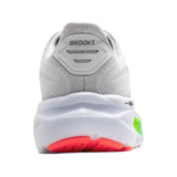 Brooks Men's 110442 112 Ghost 17 White Pink Clay Gecko Neutral Cushion Running Shoes (Wide 2E Width) ThatShoeStore