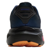 Brooks Men's 110442 434 Ghost 17 Night Blue Papaya Neutral Cushion Running Shoes(Medium D Width) ThatShoeStore