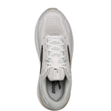 Brooks Men's 110431 125 Ghost Max 2 White Pelican Oyster Cushion Neutral Running Shoes ThatShoeStore