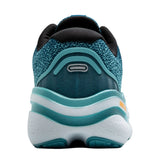 Brooks Men's 110431 431 Ghost Max 2  Moroccan Blue Aqua Orange Pop Cushion Neutral Running Shoes ThatShoeStore