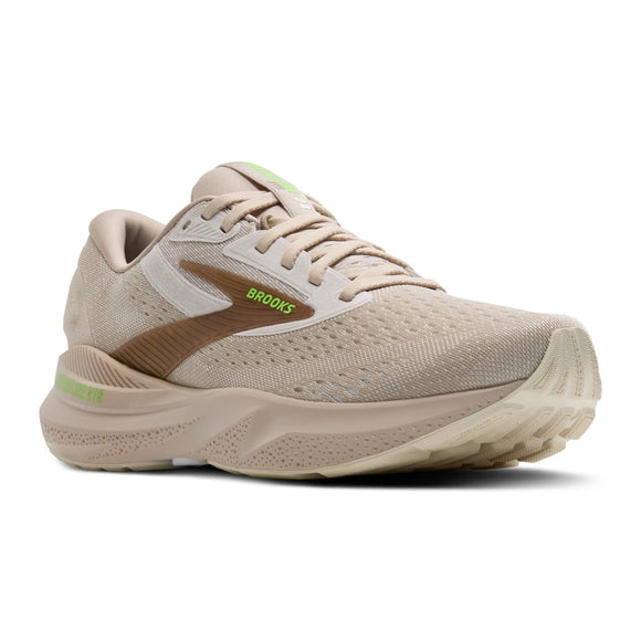 Brooks Men's 110437 217 Adrenaline GTS 24 Chateau Grey Portabella Green Cushion Support Running Shoes