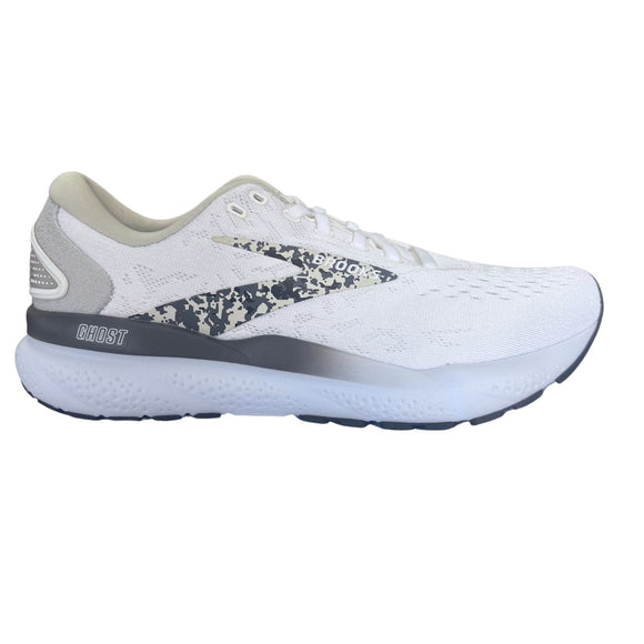Brooks Women's 120407 147 Ghost 16 White Oyster Lava Cushion Support Running Shoes