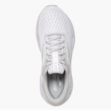 Brooks Women's 120407 151 Ghost 16 White White Grey Cushion Support Running Shoes ThatShoeStore