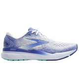 Brooks Women's 120407 152 Ghost 16 White Amparo Blue Limpet Shell Cushion Support Running Shoes ThatShoeStore