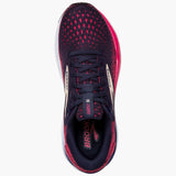 Brooks Women's 120407 422 Ghost 16 Peacoat Raspberry Apricot Cushion Support Running Shoes (WIDE) ThatShoeStore