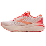 Brooks Women's 120420 173 Ghost Max 2 White Peach Coral Cushion Neutral Running Shoes ThatShoeStore
