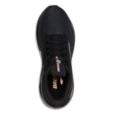 Brooks Women's 120426 012 Adrenaline GTS 24 Black Peacoat Peach Cushion Support Running Shoes ThatShoeStore