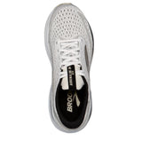 Brooks Women's 120426 126 Adrenaline GTS 24 White Black Pelican Cushion Support Running Shoes ThatShoeStore