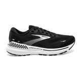 Brooks Women's 120381 004 Adrenaline GTS 23 Black White Silver Cushion Support Running Shoes ThatShoeStore