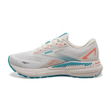 Brooks Women's 120381 152 Adrenaline GTS 23 Coconut Papaya Blue Cushion Support Running Shoes ThatShoeStore