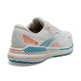 Brooks Women's 120381 152 Adrenaline GTS 23 Coconut Papaya Blue Cushion Support Running Shoes ThatShoeStore