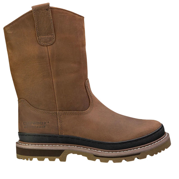 Chinook Footwear Men's 5136 11IN Rancher Dark Brown Waterproof Soft Toe Work Boots