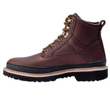 Chinook Footwear Men's 6886-201 6IN Workhorse II Brown Soft Toe Work Boots ThatShoeStore