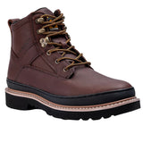 Chinook Footwear Men's 6886-201 6IN Workhorse II Brown Soft Toe Work Boots ThatShoeStore