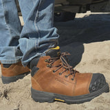 Chinook Footwear Men's 7325-206 6IN Maverick Wheat Waterproof Composite Toe Work Boots ThatShoeStore