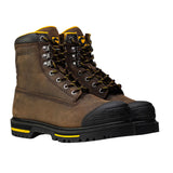 Chinook Footwear Men's 8490B 8IN Tarantula Brown Steel Toe Work Boots ThatShoeStore