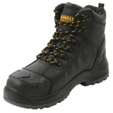 DEWALT Men's DXWP10051 Hadley Black Buffalo Waterproof Steel Safety Toe Work Boots (EXTRA WIDE) ThatShoeStore