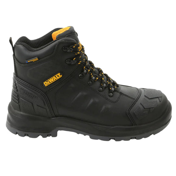 DEWALT Men's DXWP10051 Hadley Black Buffalo Waterproof Steel Safety Toe Work Boots (EXTRA WIDE)
