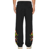 Ed Hardy Men's Black Rhinestone Sweatpants ThatShoeStore