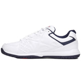 Fila Men's 1PM00601 125 Double Bounce 3 White Navy Red Pickleball Shoes ThatShoeStore