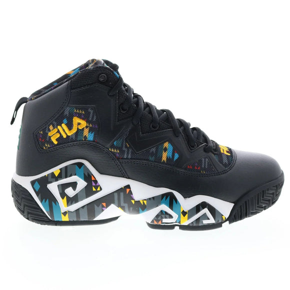 Fila Men's 1BM01265-042 MB Jamal Mashburn Black June Bug Saffron Retro Basketball Shoes