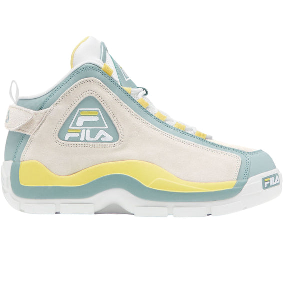 Fila Men's 1BM01881 101 Grant Hill 2 White Egret Gray Mist Basketball Shoes