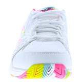 Fila Women's 5PM00605 199 Double Bounce 3 White Multi Pickleball Shoes ThatShoeStore