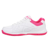 Fila Women's 5PM00606 154 Double Bounce 3 White Pink Pickleball Shoes ThatShoeStore
