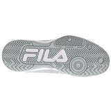 Fila Women's 5PM01803 071 Double Bounce 3 Gray White Silver Pickleball Shoes ThatShoeStore