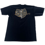 Mitchell and Ness Men's New York Knicks x Wu-Tang Black Camo Fill T-Shirt ThatShoeStore
