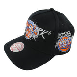 Mitchell and Ness New York Knicks X Wu-Tang Collaboration Forever Blast Snapback Hat ThatShoeStore