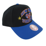Mitchell and Ness New York Knicks X Wu-Tang Collaboration Forever Pro Pinch Snapback Hat ThatShoeStore
