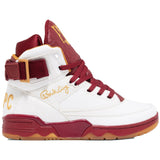 Patrick Ewing Athletics Men's 1EW00494-123 33 Hi x Pimp C White Burgundy Gold Biking Red Basketball Shoes ThatShoeStore